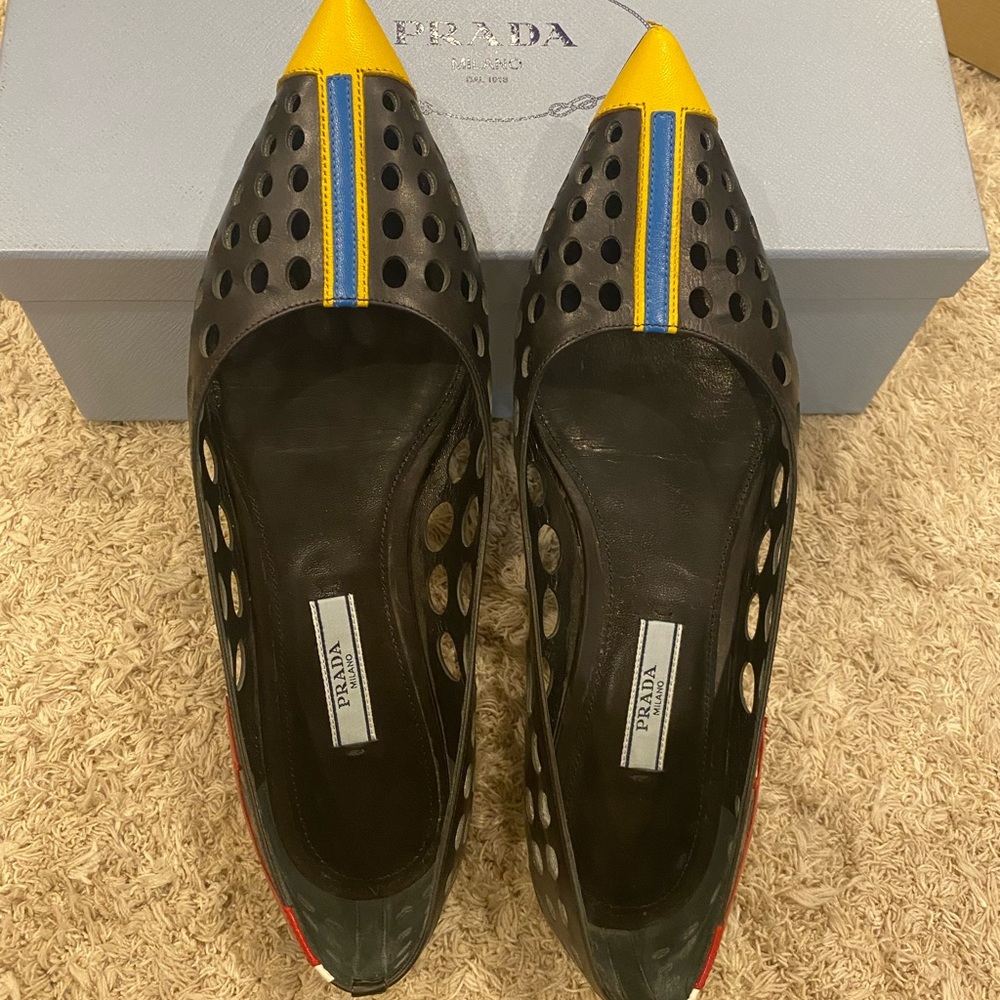 Prada calzature Donna flats.  100%AUTHENTIC